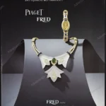 Fred Jewelry & Piaget Watches 1986 Print Ad