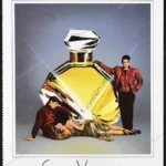 Gianni Versace Perfume 1984 Print Ad - Gia Carangi, Richard Avedon