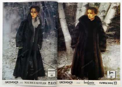 Grosvenor Canada Furs FW 1977-1978 13-Page Advertorial - Gian Paolo Barbieri