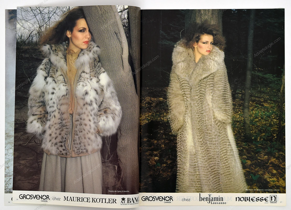 Grosvenor Canada Furs FW 1977-1978 13-Page Advertorial - Gian Paolo Barbieri