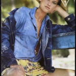 Guess 1984 Print Ad - Michelle Eabry, Wayne Maser
