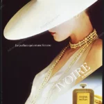 Ivoire de Balmain Perfume 1986 Print Ad