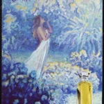 Jardins de Bagatelle Guerlain Perfume 1984 Print Ad