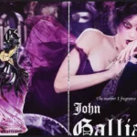 John Galliano Perfume 2008 Print Ad - Guinevere Van Seenus