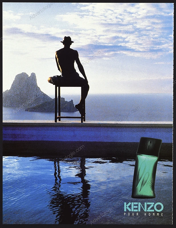 Kenzo Pour Homme Perfume 2000 Print Ad