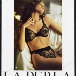 La Perla Lingerie 1989 Print Ad - Barbara Borghesi