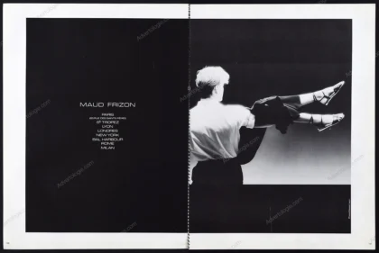 Maud Frizon Shoes 1984 Print Ad - Dominique Issermann