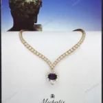 Michalis Jewelry 1986 Print Ad