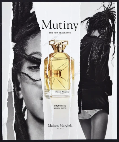 Mutiny Maison Margiela Perfume 2018 Print Ad - Sasha Lane