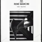 René Mancini Shoes 1990 Print Ad - Antoine Petin