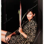 Saks Fifth Avenue 2001 12-Page Magazine Insert Ad - Nieves Álvarez