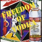 Stolichnaya Vodka 1994 Print Ad - "Freedom of Vodka"
