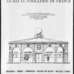 "Un Haute Joaillerie de France" 1986 6-Page Jewery Editorial