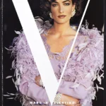 Valentino 1990 Print Ad - Tatjana Patitz
