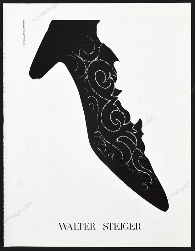 Walter Steiger Shoes 1990 Print Ad - Gian Paolo Barbieri