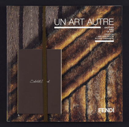 Fendi Un Art Autre 2013 Tokyo Exhibition Catalogue Front cover