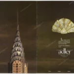 Adler Jewelry 1987 Print Ad - "Chrysler Building"
