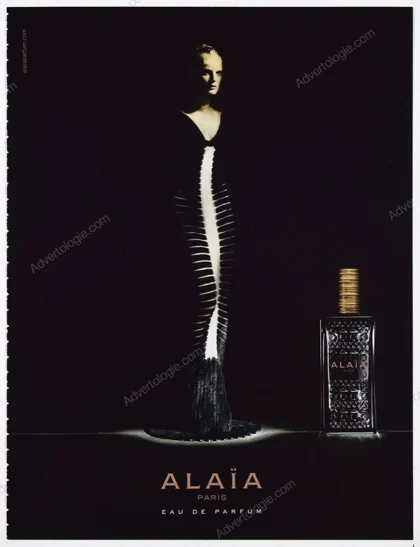 Azzedine Alaïa Perfume 2015 Print Ad - Guinevere Van Seenus, Paolo Roversi
