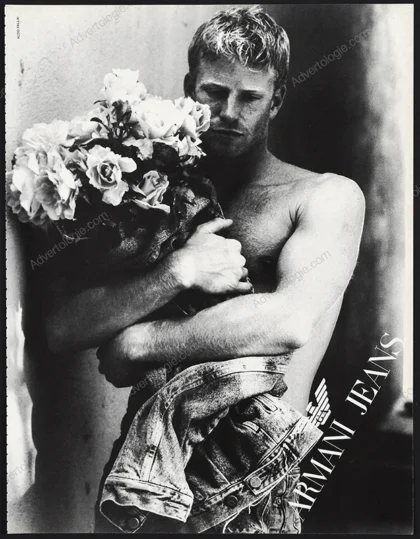 Armani Jeans 1993 Print Ad - Aldo Fallai