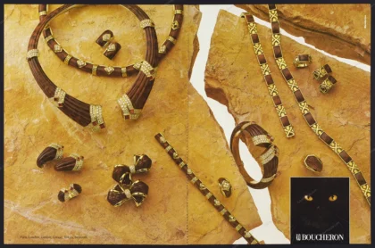 Boucheron Jewelry 1987 Print Ad