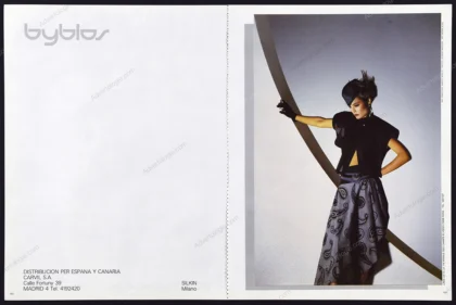 Byblos 1984 Print Ad - Talisa Soto, Albert Watson