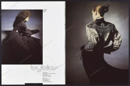 Byblos 1986 Print Ad - Javier Vallhonrat