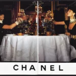 Chanel Haute Couture 1990-91 Print Ad - Linda Evangelista, Christy Turlington
