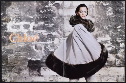 Chloé 1990 Print Ad - Leslie Navajas, Max Vadukul
