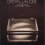 Cristal Lalique 1979 Print Ad - Boite Epis