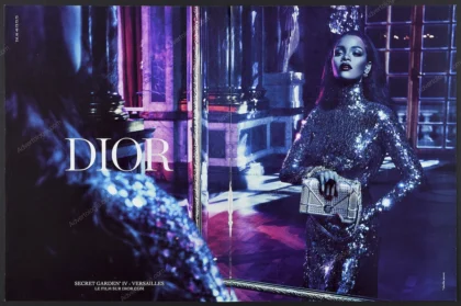 Dior Secret Garden IV Versailles 2015 Print Ad - Rihanna