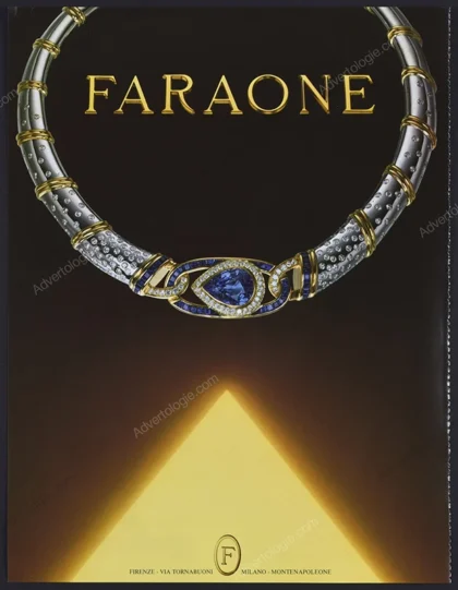 Faraone Jewelry 1987 Print Ad