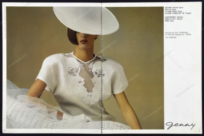 Genny 1984 Print Ad