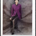 Giorgio Armani 1989 Print Ad - Gina Di Bernardo