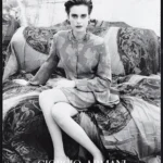 Giorgio Armani 1990 Print Ad - Anna Juvander