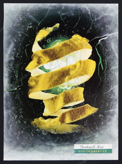 Gordon's & Tonic 1998 Print Ad - "Innervigoration"