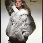 Grosvenor Canada Furs 1979 3-Page Print Ad - Deborah Harris, Victor Skrebneski