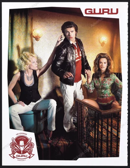 Guru 2006 Print Ad - Alessandra Ambrosio, David Lachapelle