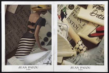 Jean Patou 1984 Print Ad - Sarah Moon