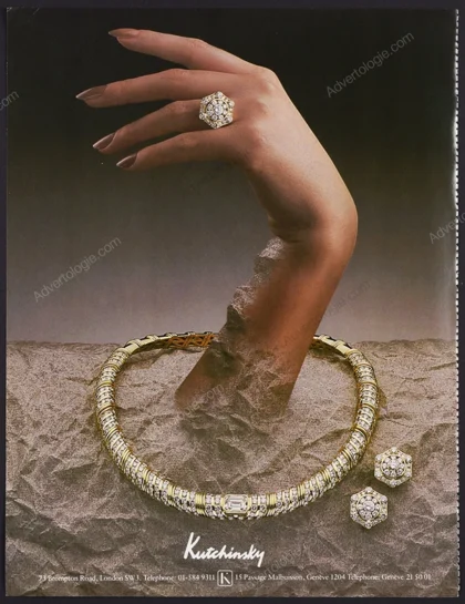 Kutchinsky Jewelry 1987 Print Ad