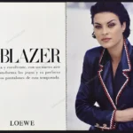 Loewe 1993 Print Ad - Magali Amadei, Peter Lindbergh