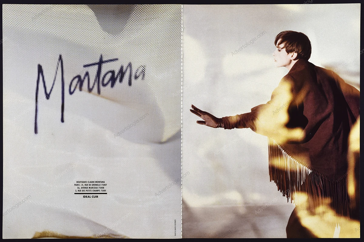 Montana 1989 Print Ad