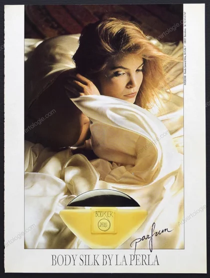 Body Silk by La Perla Perfume 1991 Print Ad