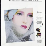 Christian Dior "Les Paradis" Makeup 1985 Print Ad - Tyen