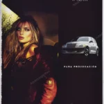 Chrysler PT Cruiser Automobile 2001 Print Ad - Esther Cañadas