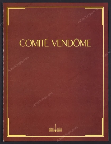 Comité Vendôme 1982 17-Page Advertorial