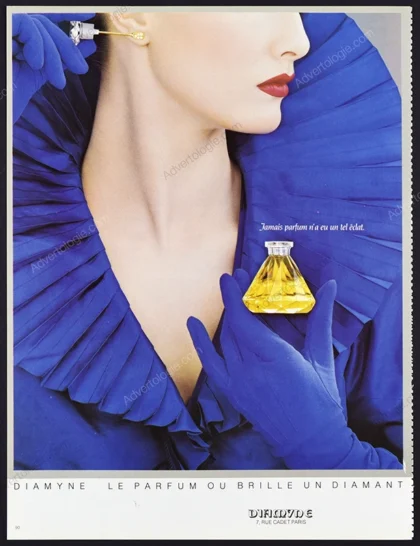 Diamyne Perfume 1983 Ad