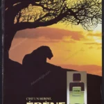 Ébène de Balmain Perfume 1984 Print Ad