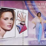 Estée Lauder Cosmetics 1985 Print Ad - Willow Bay