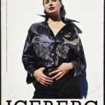 Iceberg 1993 Print Ad - Anja Kneller, Michel Comte