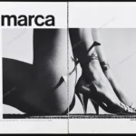La Marca Shoes 1984 Print Ad - Helmut Newton